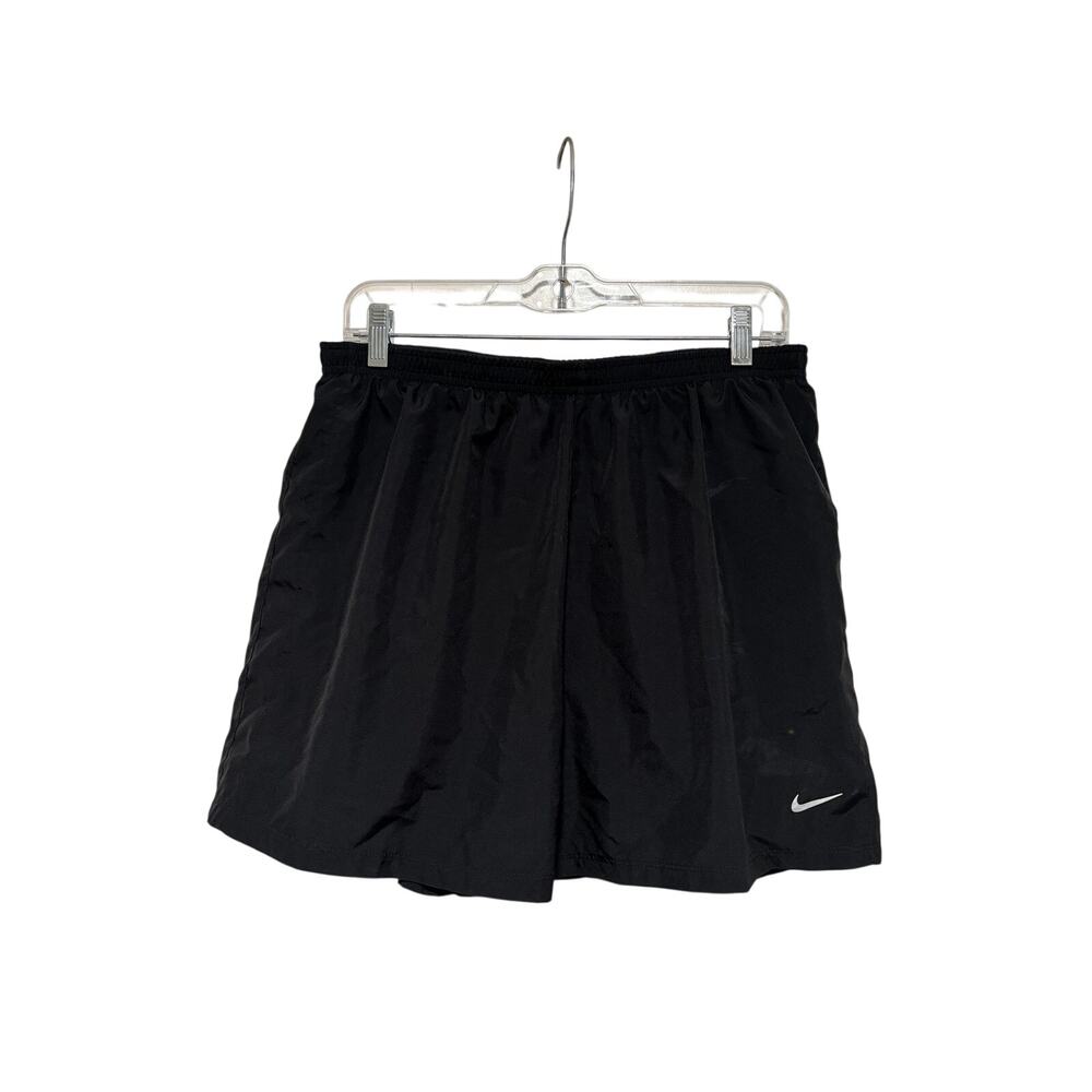 Nike Men's Dri-FIT Running Shorts Black L Lined Pockets - Picture 2 of 8